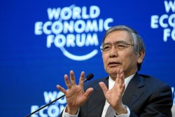 BOJ黑田：2%通膨目標仍遙遠、討論退場細節為時尚早