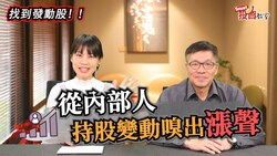  台股打工小妹：從內部人持股變動嗅出「漲」聲