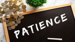 想追求卓越必須付出代價，就像飯煮好後還得燜…不管是投資還是人生，耐性都是基本功