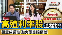 影片》買高殖利率股留意成長性，避免領息賠價差！大盤月線有支撐，農糧、能源、生技不受影響