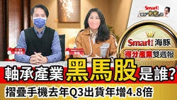 影片》摺疊手機去年Q3出貨年增4.8倍，軸承產業受惠！兆利、富世達、新日興…誰是黑馬股？