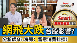 影片》Netflix大跌，台股有影響？分析師Mr.海豚：留意消費排擠及聯準會動態