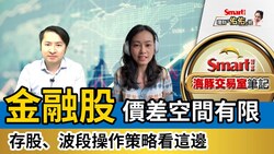 影片》金融股價差空間有限，波段操作留意出場點；大盤當心縮表，投信高持股恐成災區