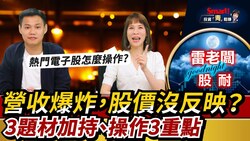 影片》網通族群營收大爆炸，接下來還有戲嗎？觀察這3個重點！