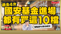 影片》國安基金第8次進場！帶你一次搞懂歷年國安基金出手救市成效，今年之前的4次出手都有買這10檔！