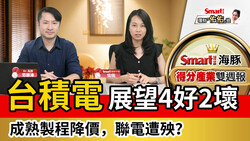 影片》台積電後勢如何？分析師：展望4好2壞，毛利、營益率優！