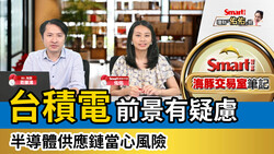 影片》台積電前景有疑慮！遭外資下調明年獲利，半導體供應鏈當心風險