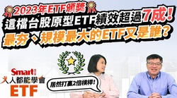 影片》最夯、規模最大的ETF又是誰？多檔高股息ETF表現超讚！00915、00918、0056都上榜-Smart智富ETF研究室