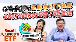 影片》千億級高股息ETF換股完成！重複度如何？表格控佑佑整理給你