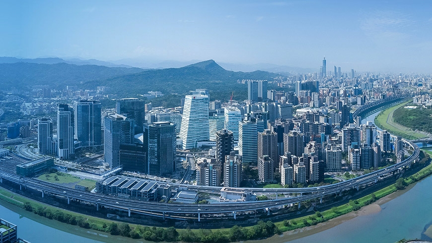   大陸建設「衡岄」插旗南港經貿，標誌世界建築新緯度